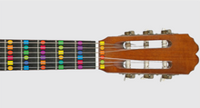 Load image into Gallery viewer, ColorMusic® GUITAR Fretboard Labels (NYLON string, Classical)