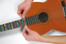 Load image into Gallery viewer, ColorMusic® GUITAR Fretboard Labels (NYLON string, Classical)