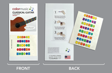 Load image into Gallery viewer, ColorMusic® GUITAR Fretboard Labels (NYLON string, Classical)