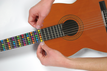 Load image into Gallery viewer, ColorMusic GUITAR Fretboard Labels (NYLON string, Classical)

